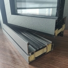 PA66 GF25 Broken Bridge Aluminum Alloy Window With Heat Insulation Profile System Profile