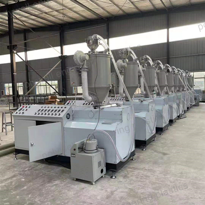 Automatic Industrial Single Screw Extruder , PA66 Nylon Extruder Machine with Professional Dryer